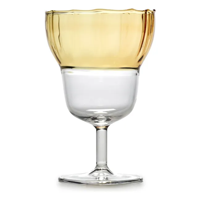 Verres à vin Yam, Waww La Table - Set de 4 | Jaune