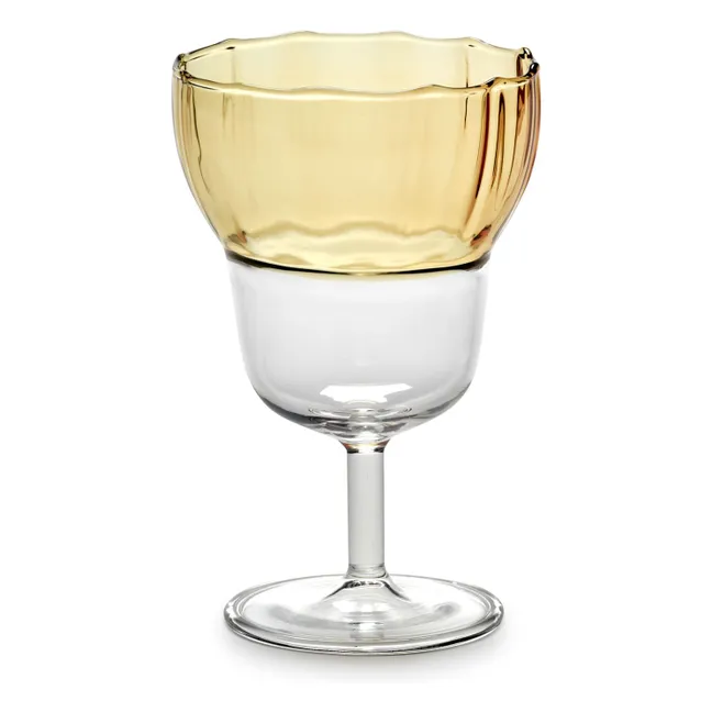 Verres à vin Yam, Waww La Table - Set de 4 | Jaune