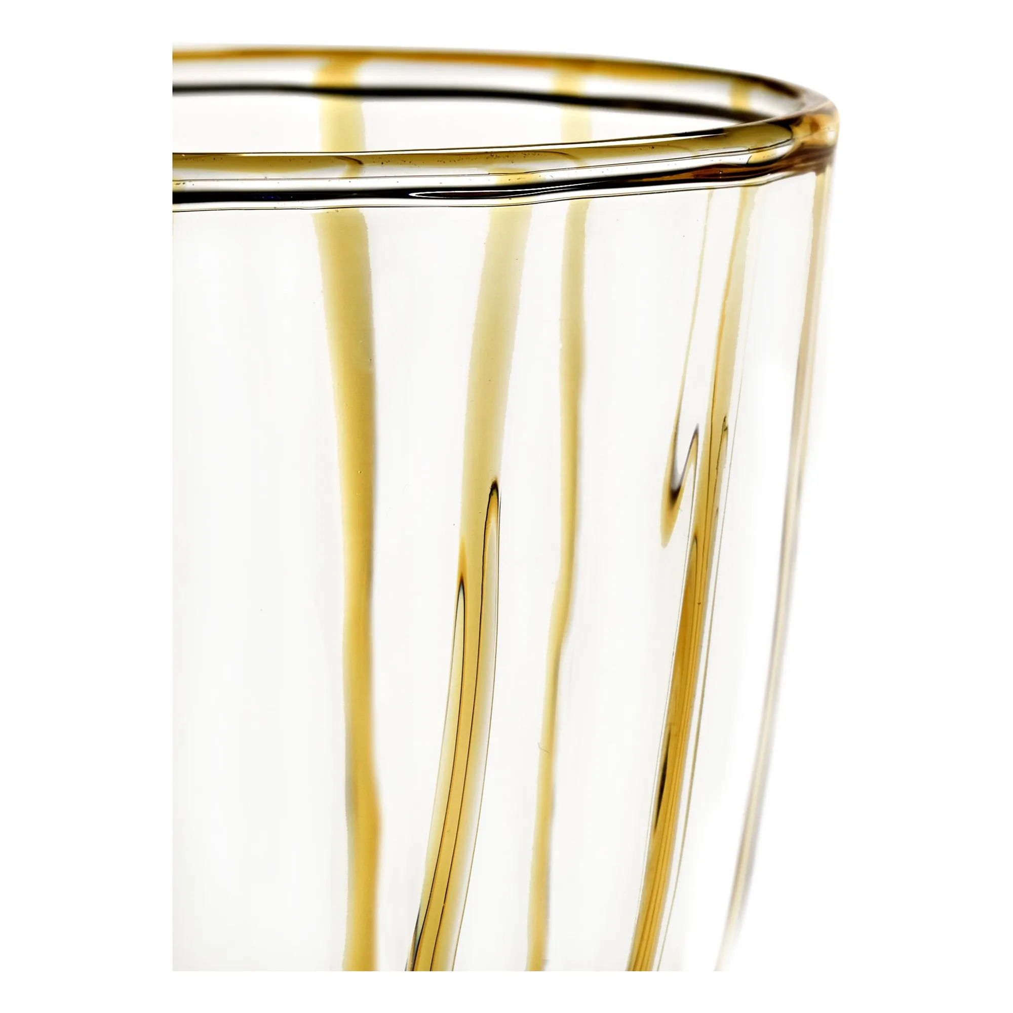 Verres Gigi, Waww La Table - Set de 4 | Jaune- Image produit n°4