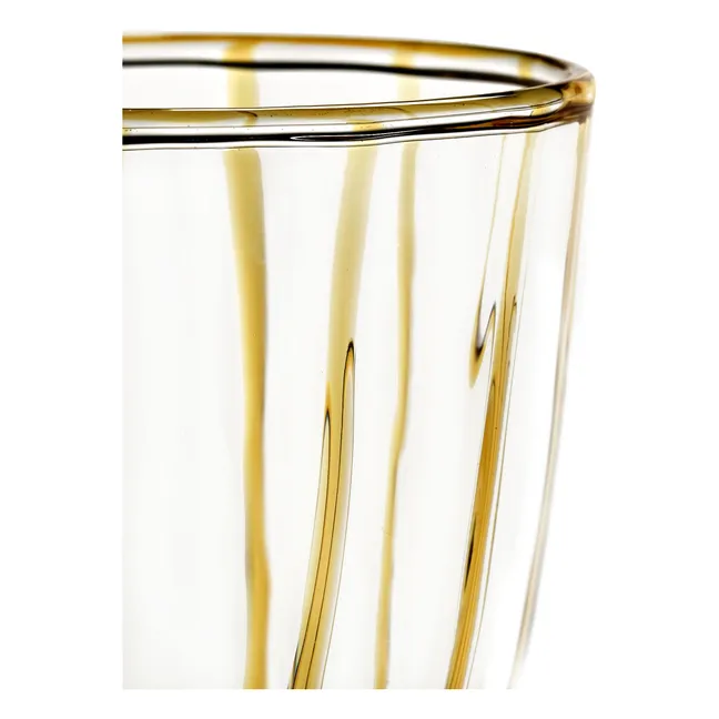 Verres Gigi, Waww La Table - Set de 4 | Jaune