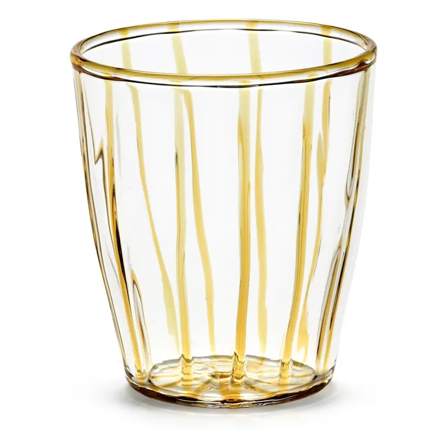 Verres Gigi, Waww La Table - Set de 4 | Jaune
