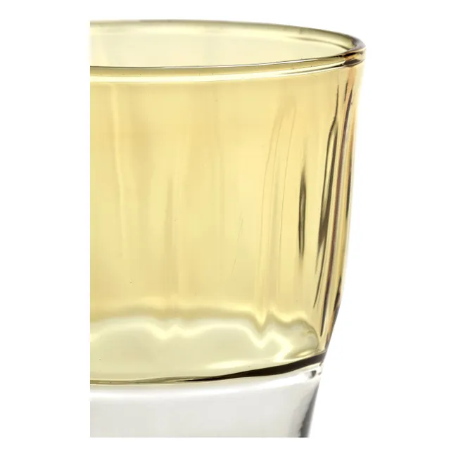 Verres Yam, Waww La Table - Set de 4 | Jaune