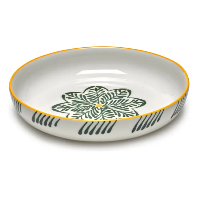 Tiefe Teller Baazar, Waww La Table - 4er-Set | Grün