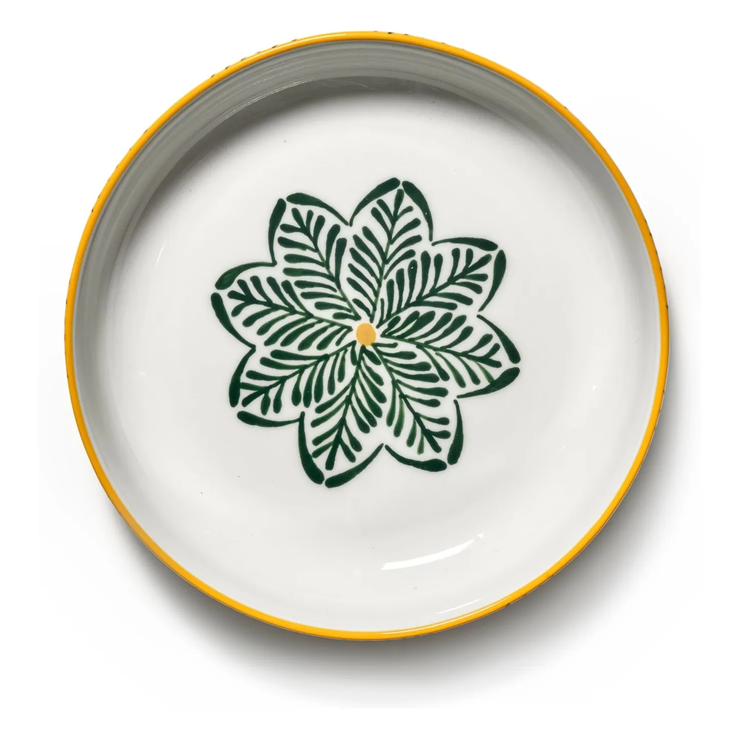Assiettes creuses Baazar, Waww La Table - Set de 4 | Vert- Image produit n°3