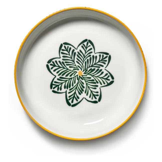 Tiefe Teller Baazar, Waww La Table - 4er-Set | Grün