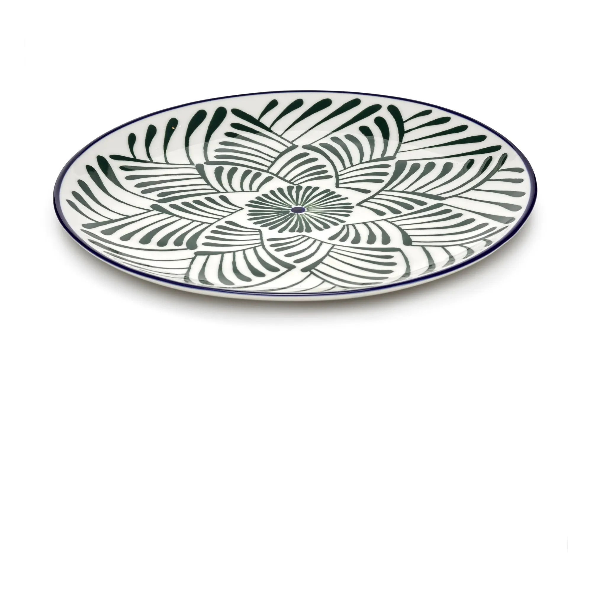 Assiettes à dîner Baazar, Waww La Table - Set de 4 | Vert- Image produit n°4