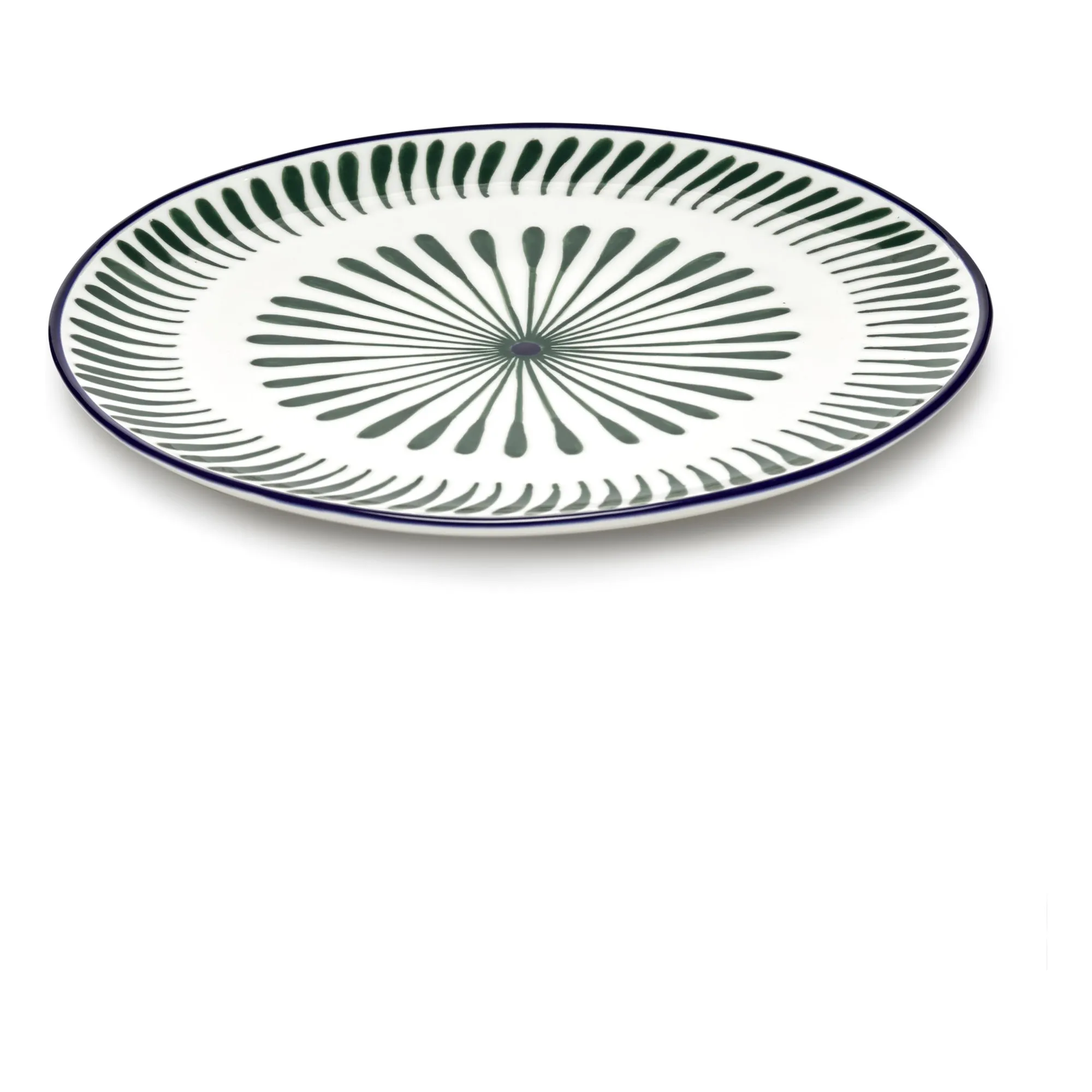 Assiettes à dîner Baazar, Waww La Table - Set de 4 | Vert- Image produit n°3