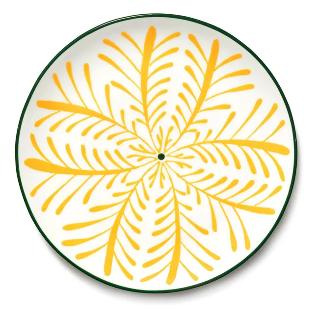 Baazar Dinnerteller, Waww La Table - 4er Set | Gelb