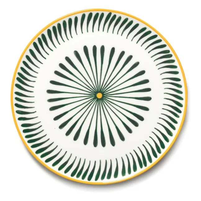 Baazar Dinnerteller, Waww La Table - 4er Set | Gelb
