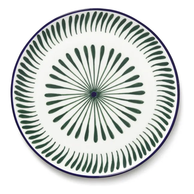 Dessertteller Baazar, Waww La Table - 4er-Set | Grün