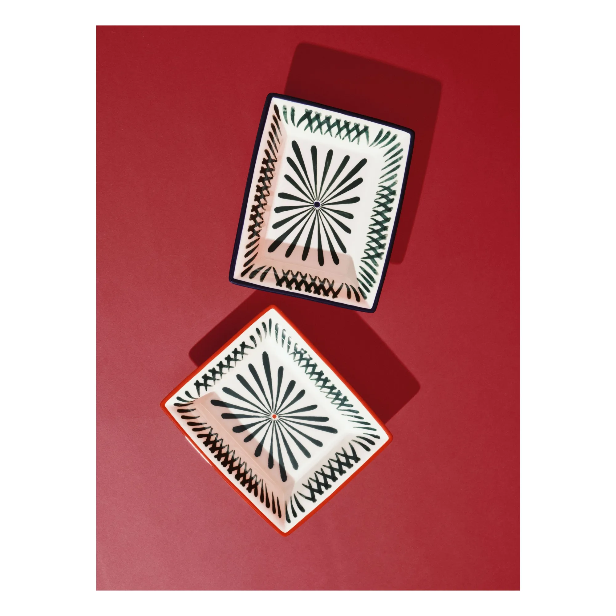 Plat Baazar, Waww La Table - Set de 2 | Vert- Image produit n°1