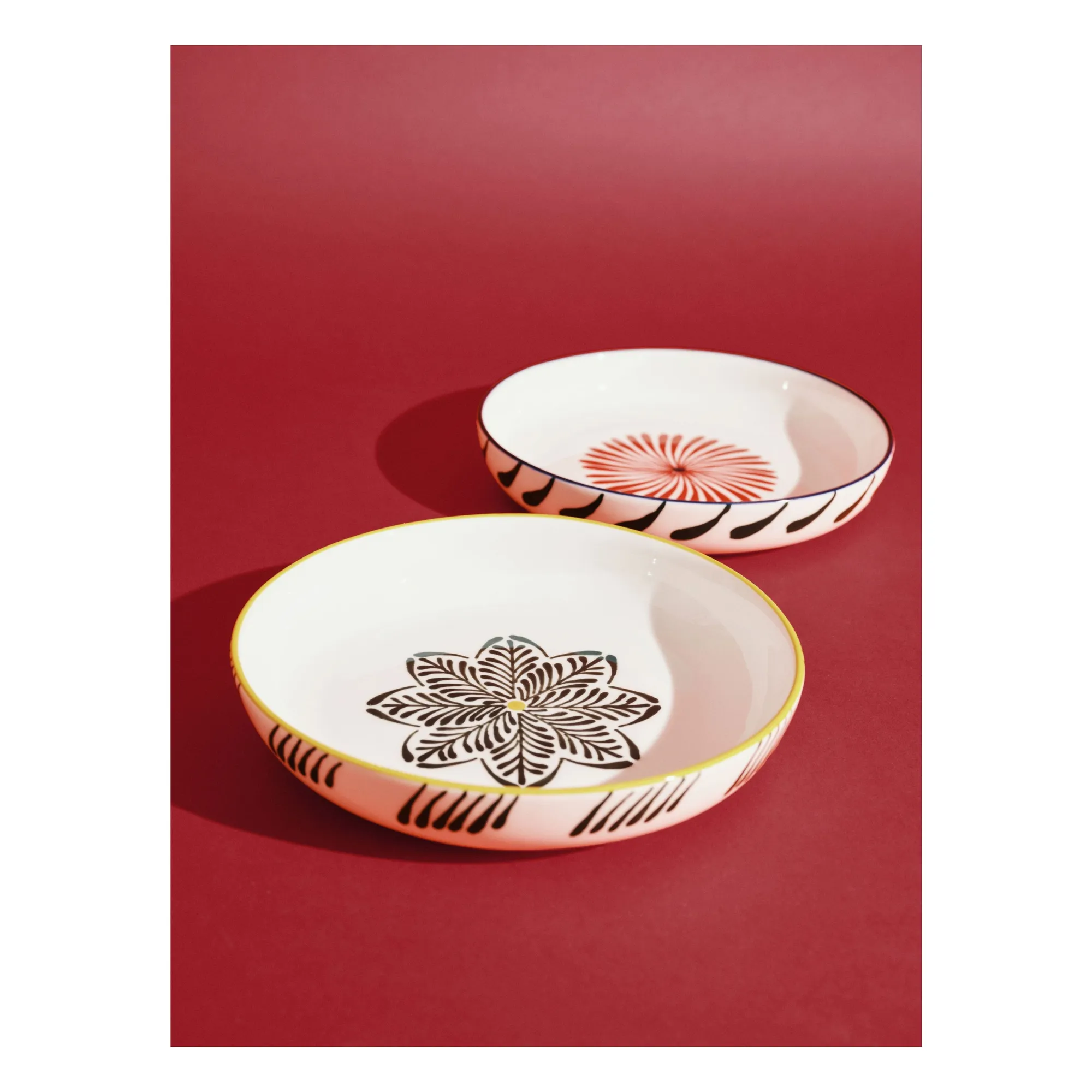 Assiettes creuses Baazar, Waww La Table - Set de 4 | Vert- Image produit n°5