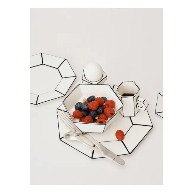 Carte Blanche Dessertteller - 2er-Set | Weiß
