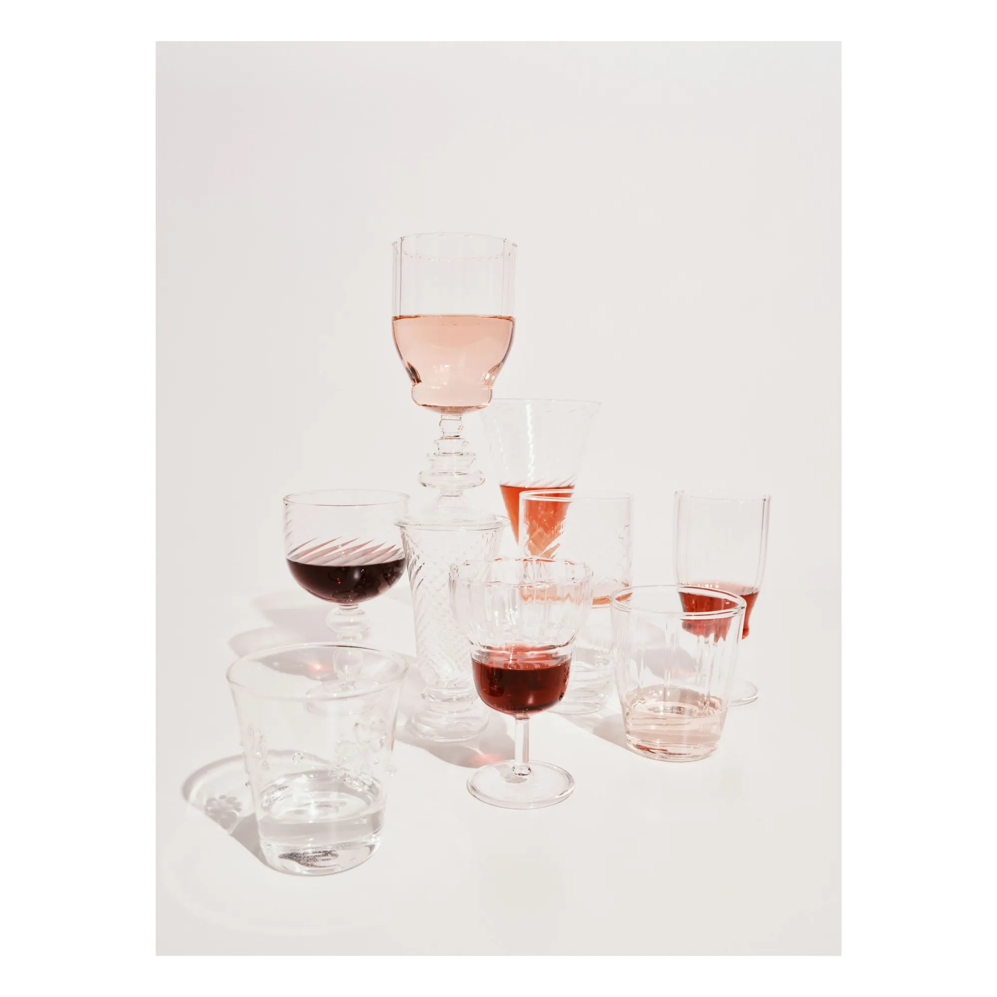 Verres à vin Yam, Waww La Table - Set de 4 | Vert- Image produit n°2