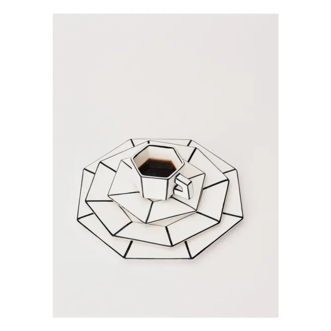 Carte Blanche Plates - Set of 2 | White