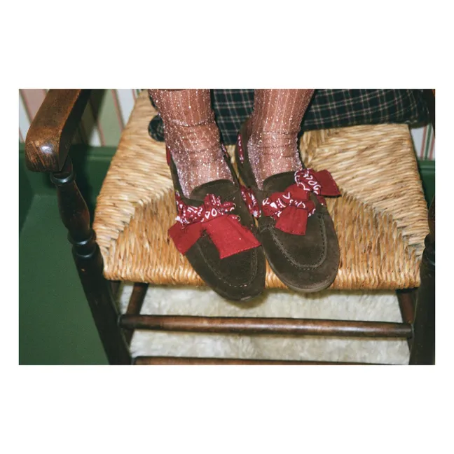 Nahua Bandana Boot-Schuhe Wildleder | Dunkelbraun