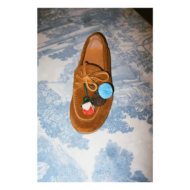 Chaussures Bateau Nahua Suède | Marron