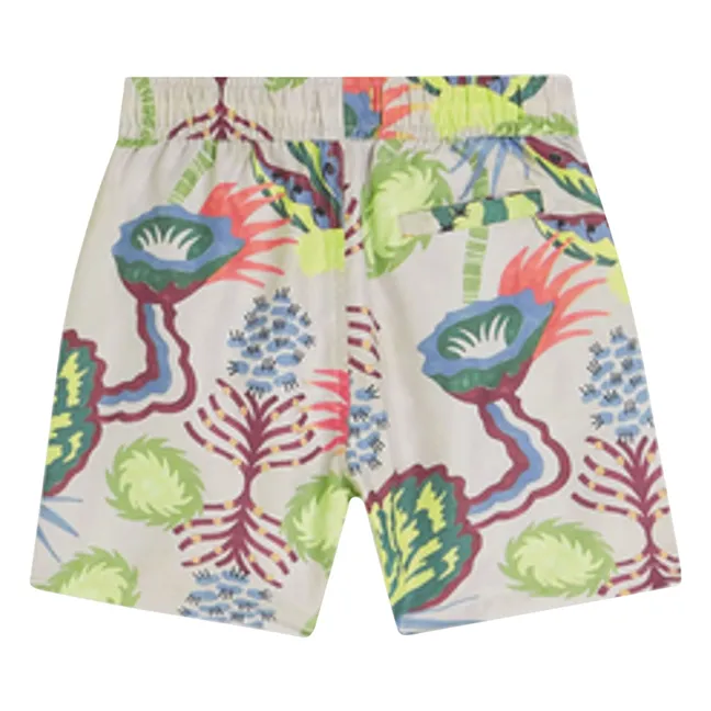 Short de Bain Desert Floral | Beige