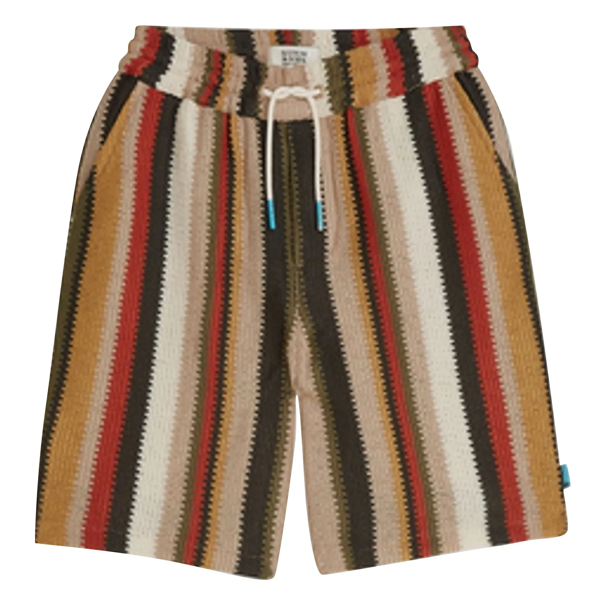 Scotch & Soda Red Striped Shorts