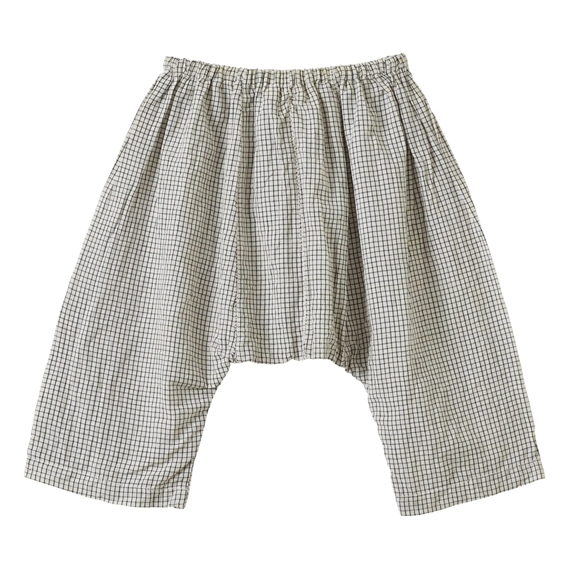 Ensemble Top et Pantalon Acorus Carreaux | Blanc- Image produit n°3