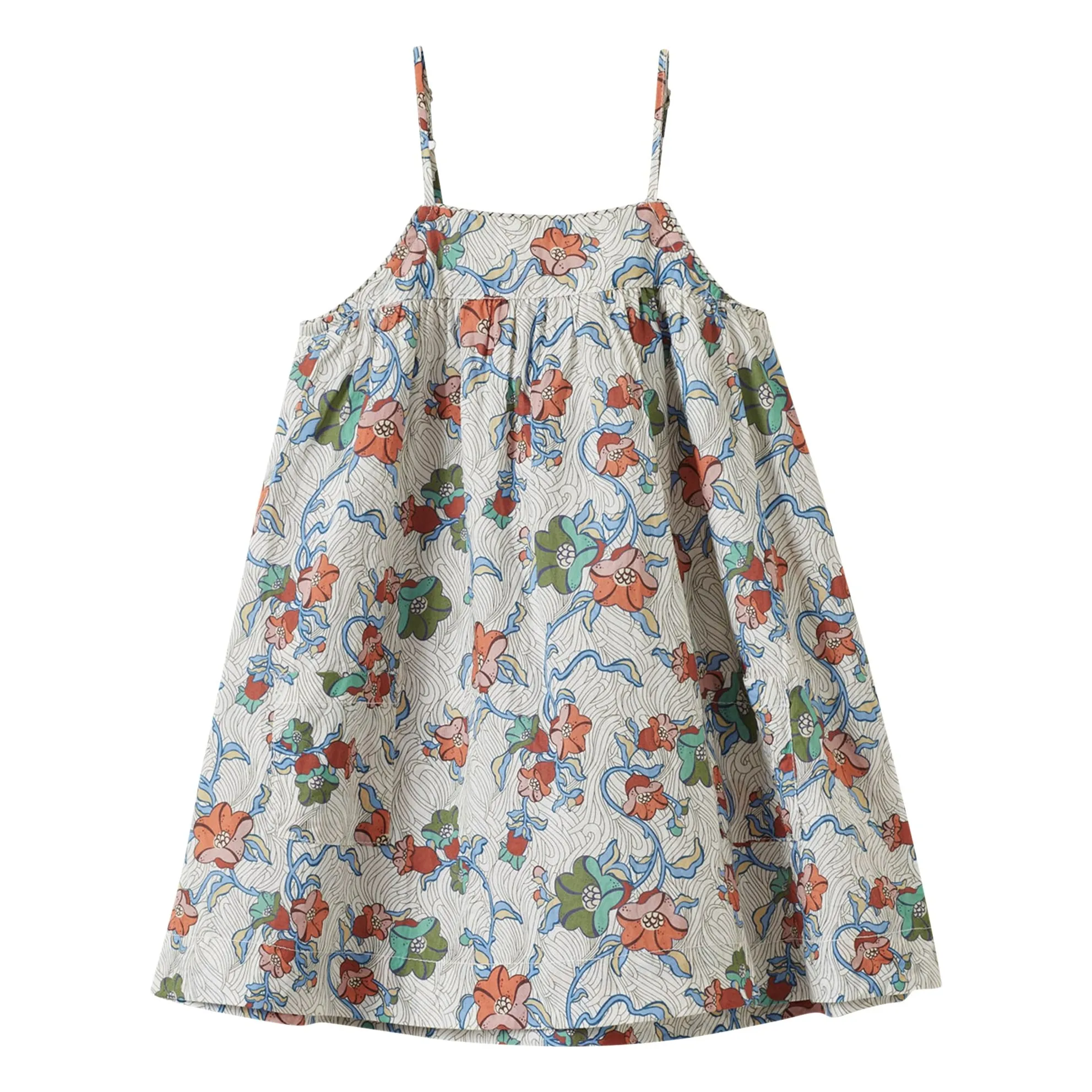 Caramel Ecru Ibera Liberty Dress