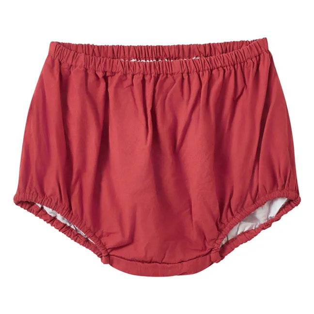Dress and Bloomer Smocké Moringa set | Burgundy