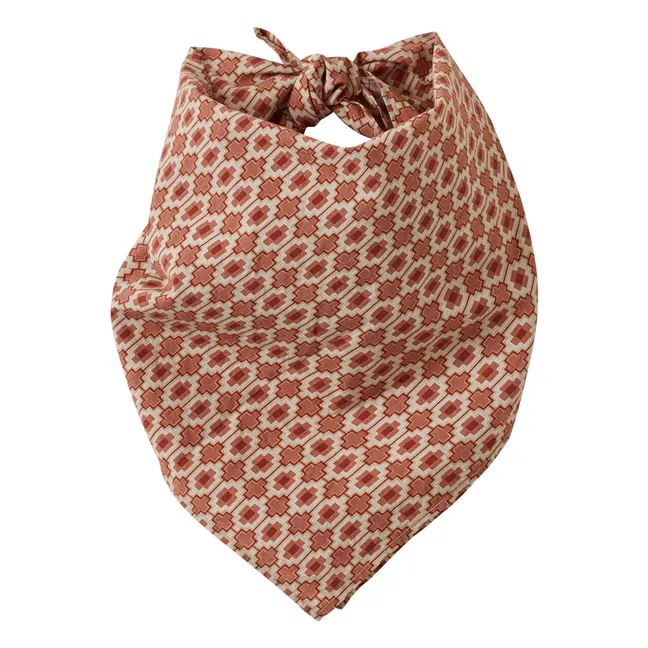 Dandelion scarf | Brick red