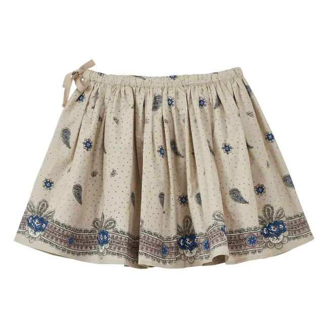 Jupe Myla Paisley | Ecru