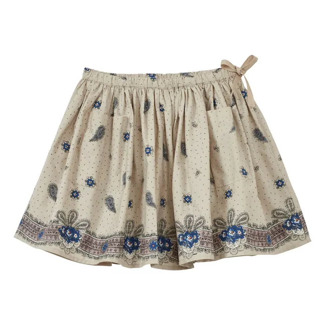 Jupe Myla Paisley | Ecru