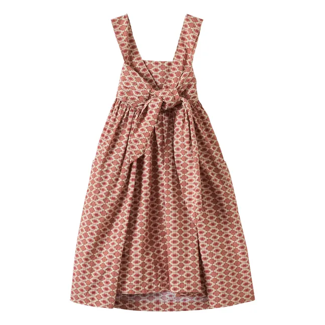 Vestido geométrico Abelia | Ladrillo