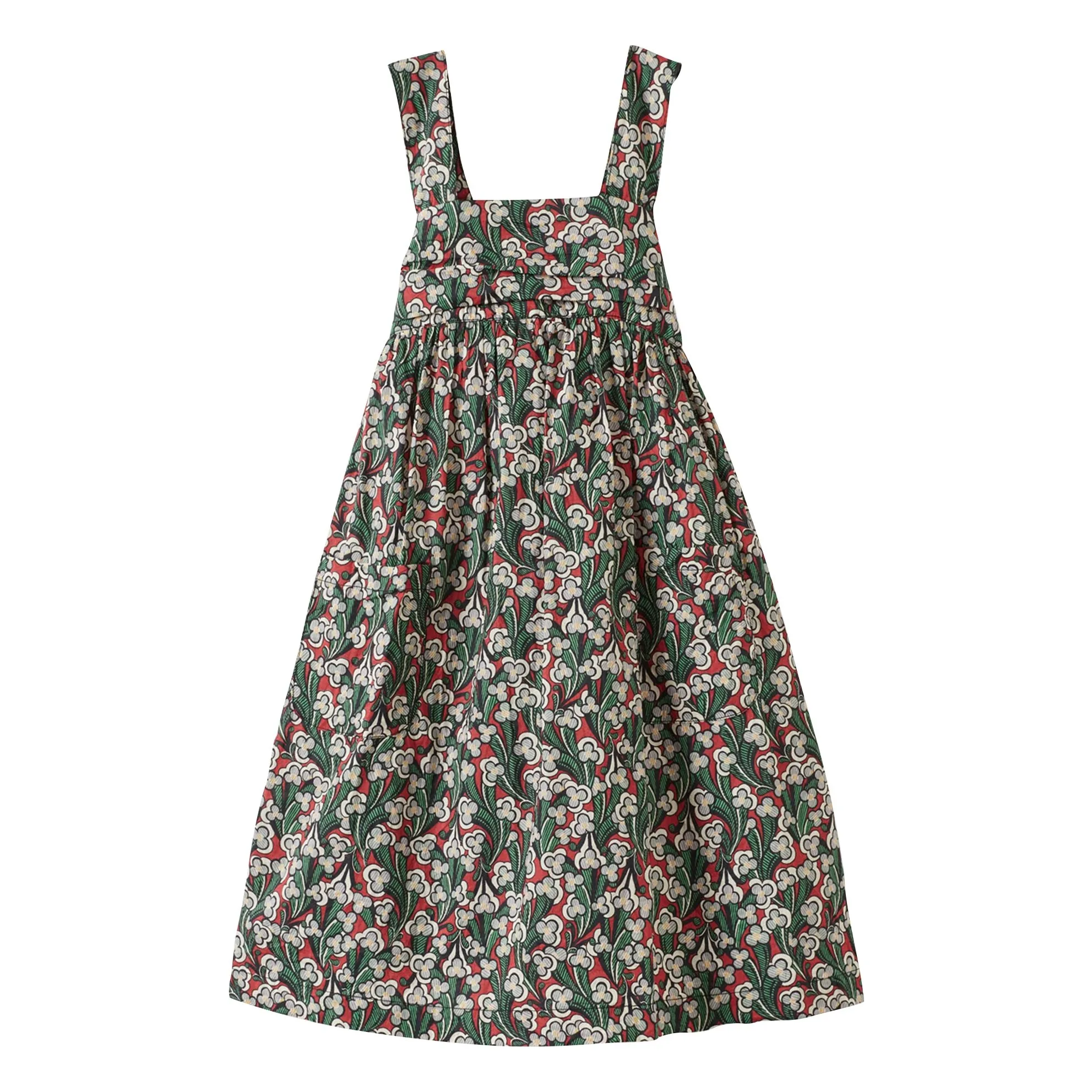 Caramel Red Abelia Liberty Dress