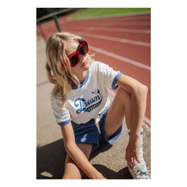 T-shirt Court Noué Dream League Coton Bio | Blanc