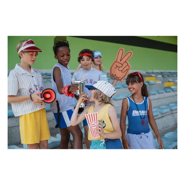 CISS Shirt Gestreift | Weiß