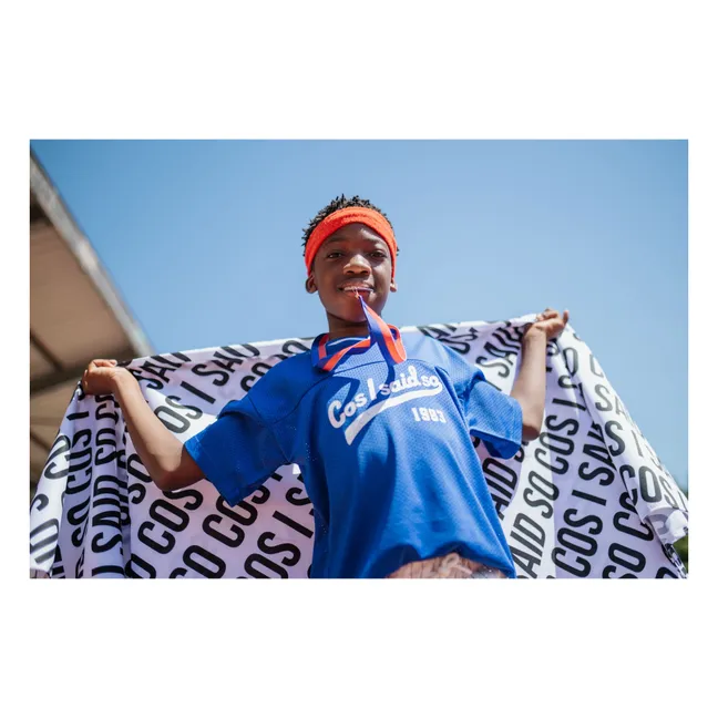 Baseball T-shirt N°83 | Navy blue