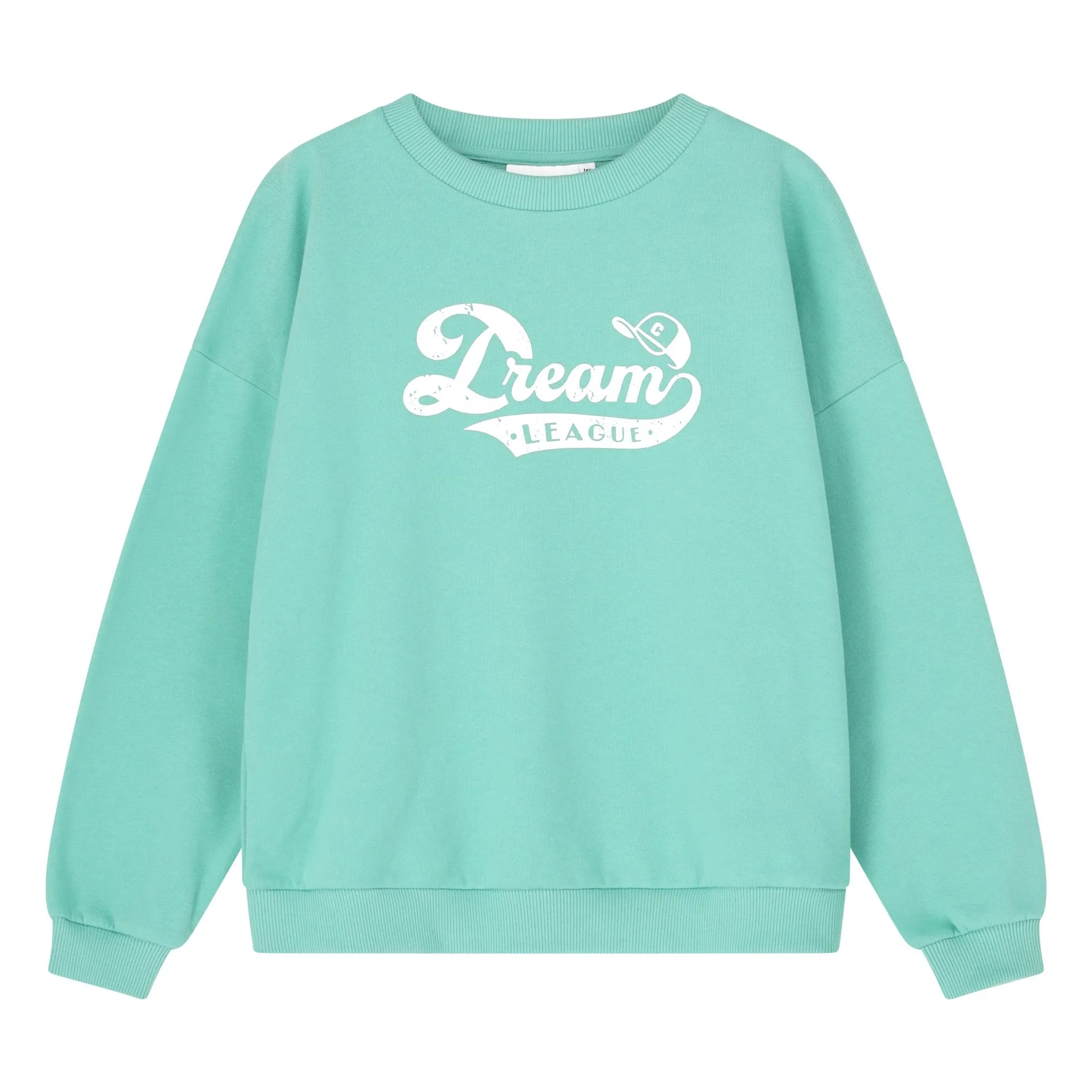 Sweat Dream League Coton Bio | Vert- Image produit n°0