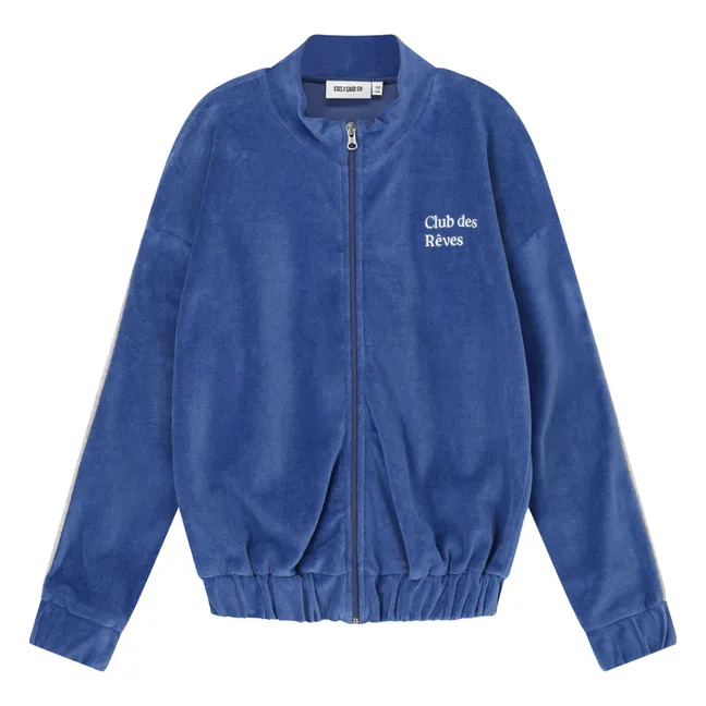 Jacke Club des Rêves Bio-Baumwolle | Blau