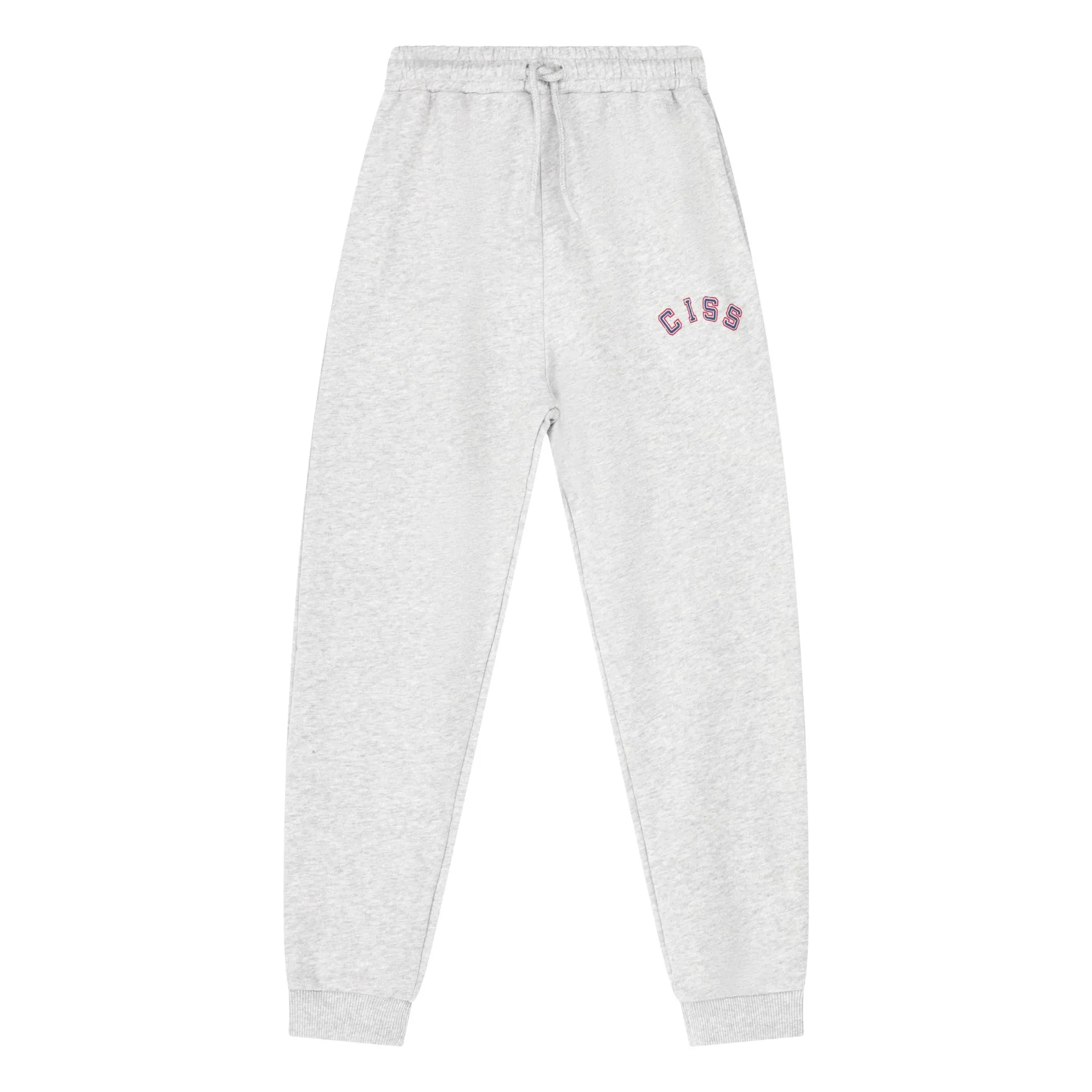 Jogger CISS Coton Bio | Gris chiné- Image produit n°0