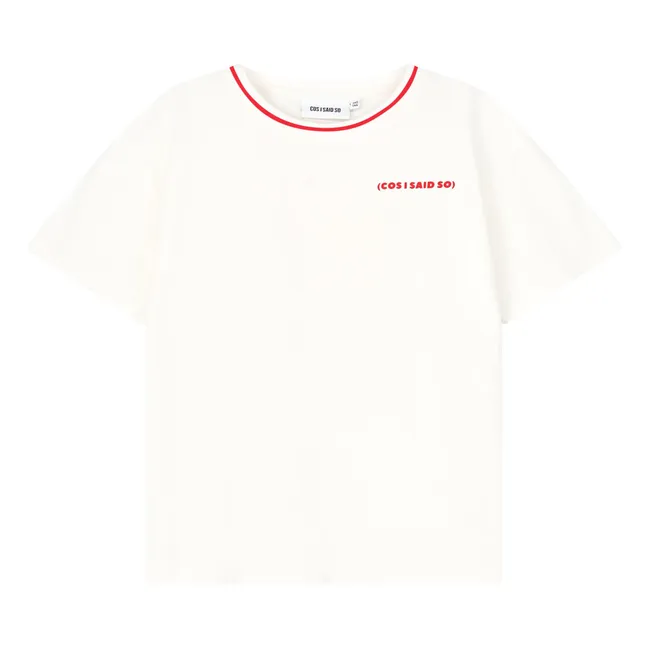 T-shirt Dream Life Cotone organico | Bianco