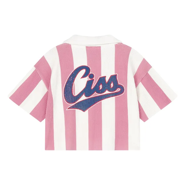 Polo de rayas Ciss | Rosa