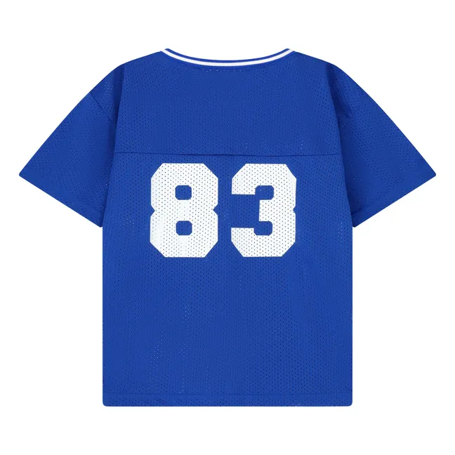 T-shirt Baseball N°83 | Bleu marine