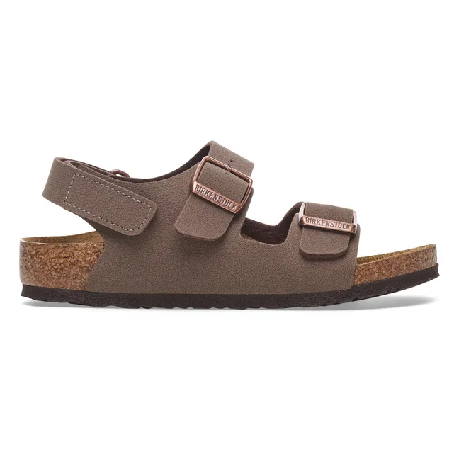 Sandales Milano AS Kids Birko-Flor Birkibuc | Marron foncé