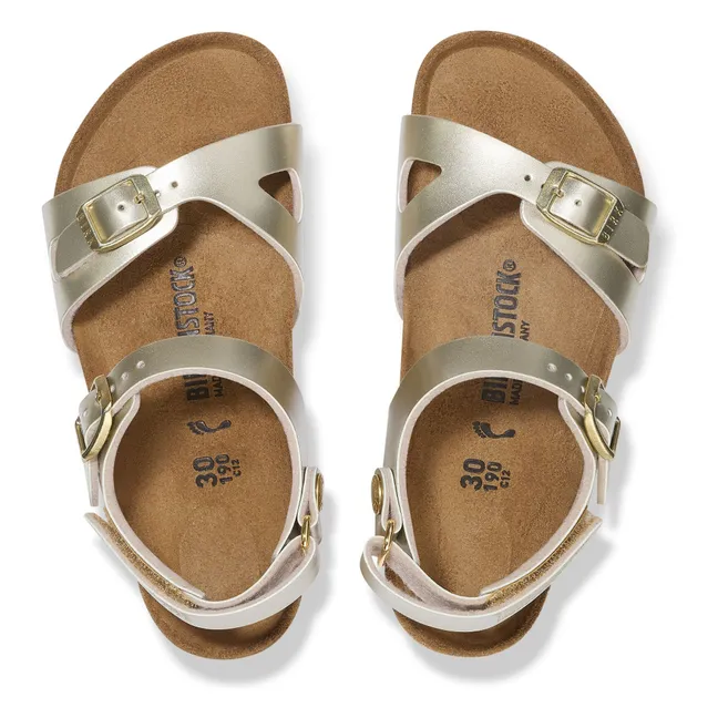 Sandales Rio AS Kids Birko-Flor Girls | Doré