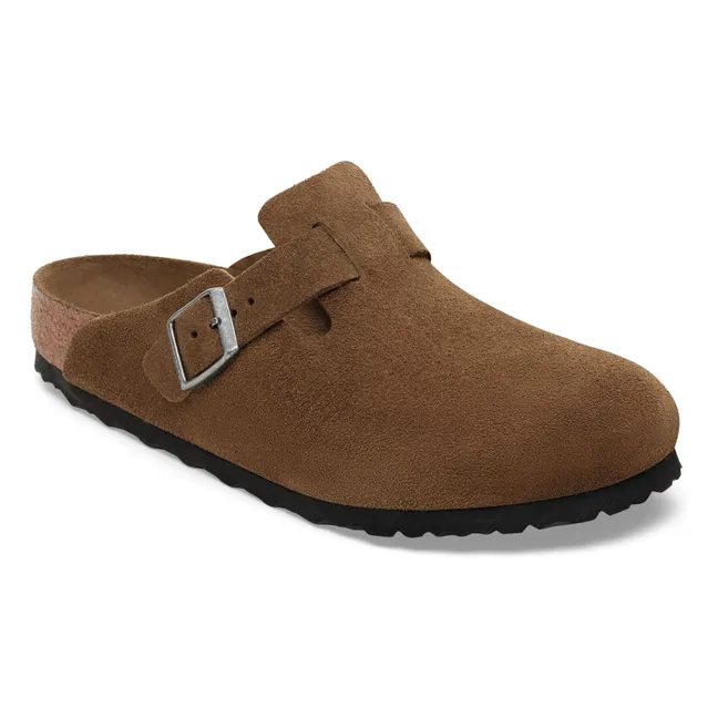 Sabots Boston Soft Footbed Suède | Marron