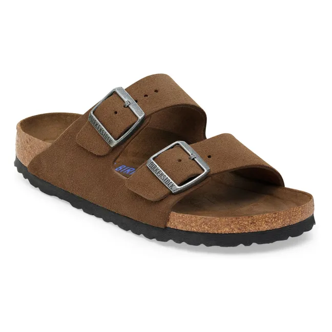Sandalias Arizona de ante suave | Marrón