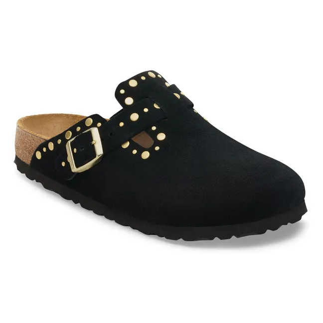Zuecos Boston Rivet Suecia | Negro