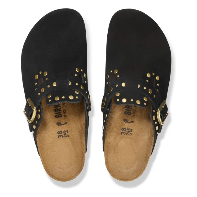 Zuecos Boston Rivet Suecia | Negro