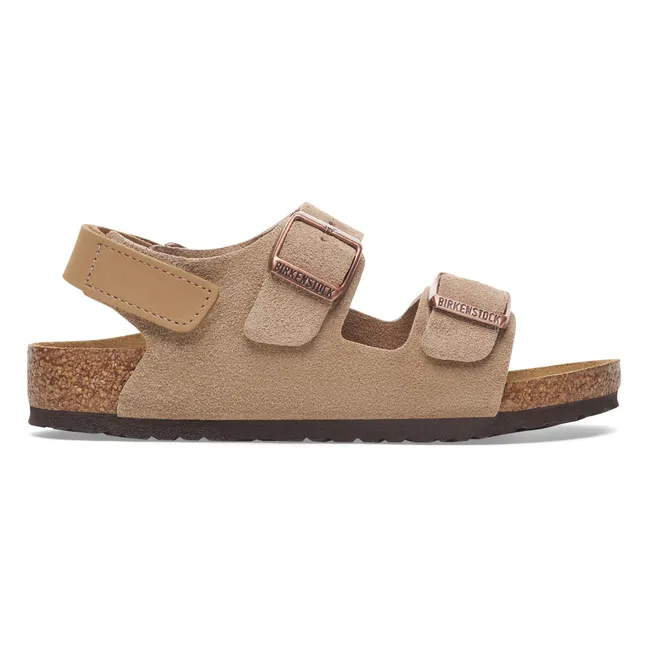 Sandales Milano AS Kids Suède | Taupe