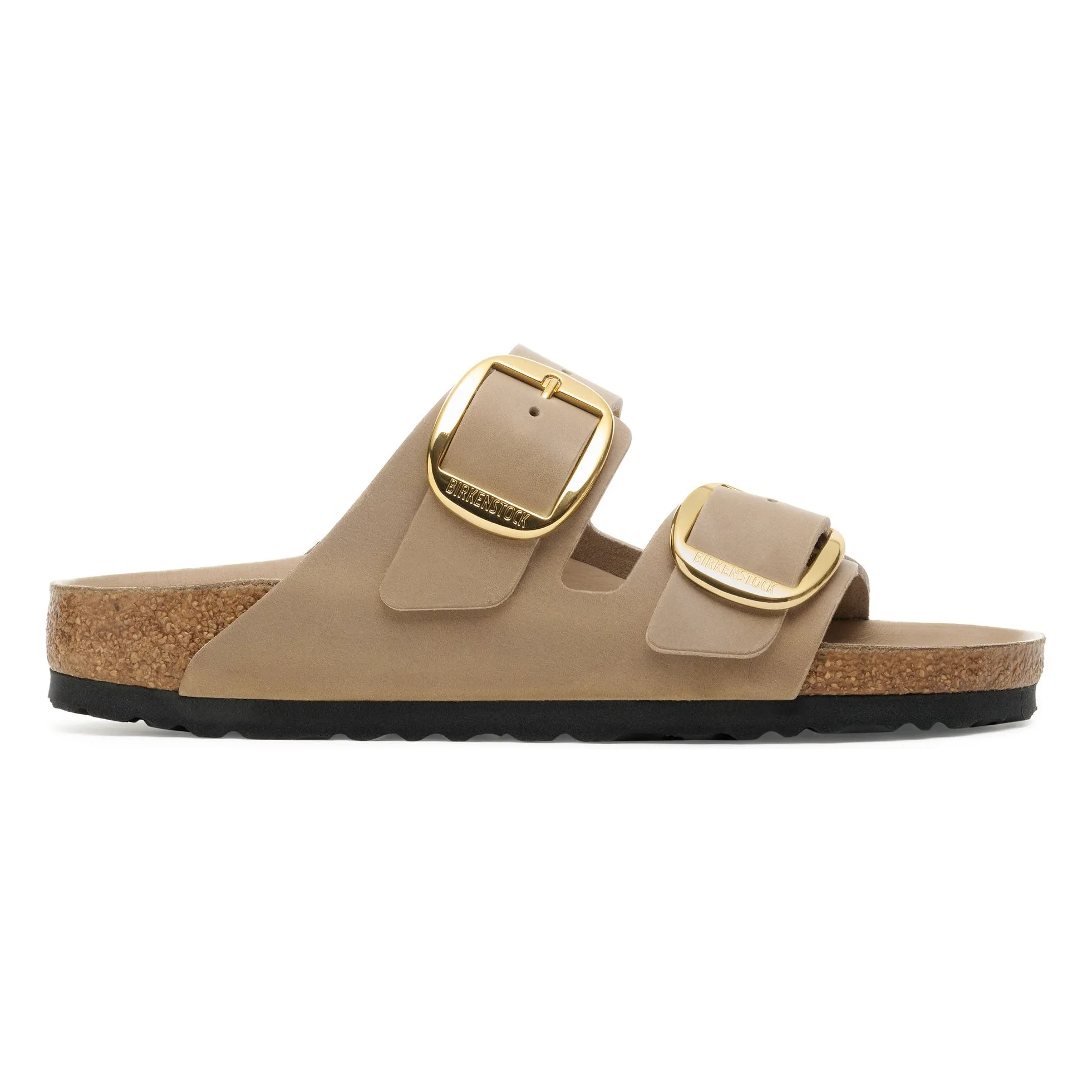 Sandales Arizona Big Buckle Cuir Huilé | Tabac- Image produit n°0