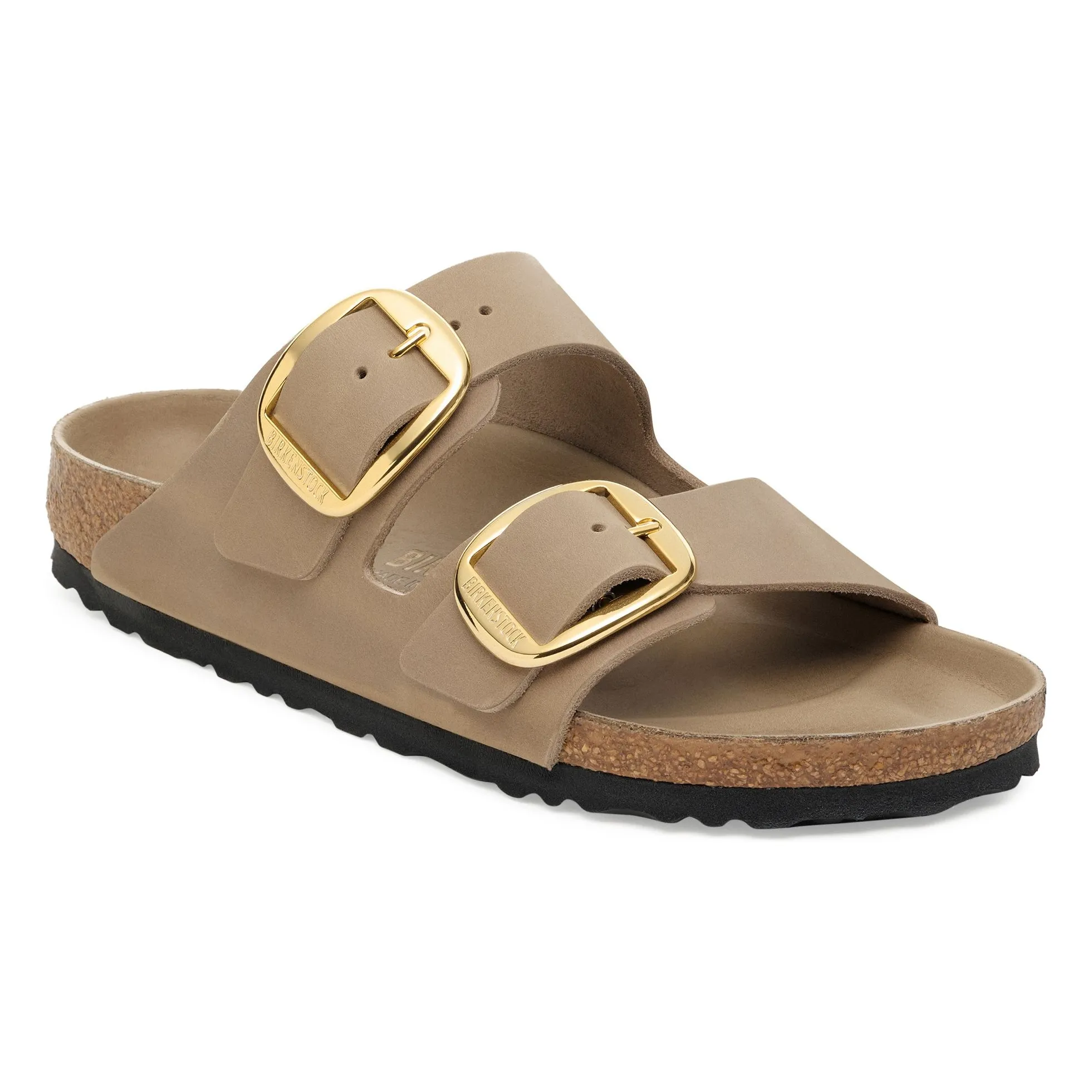 Sandales Arizona Big Buckle Cuir Huilé | Tabac- Image produit n°2