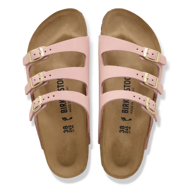 Sandalias Florida Fresh Piel nobuk | Rosa